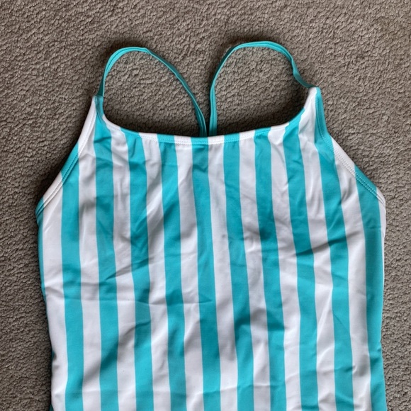 Cat & Jack Striped and Ruffled One-piece - Picture 3 of 6